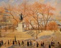 square du vert galant matin ensoleillé 1902 Camille Pissarro Parisien
